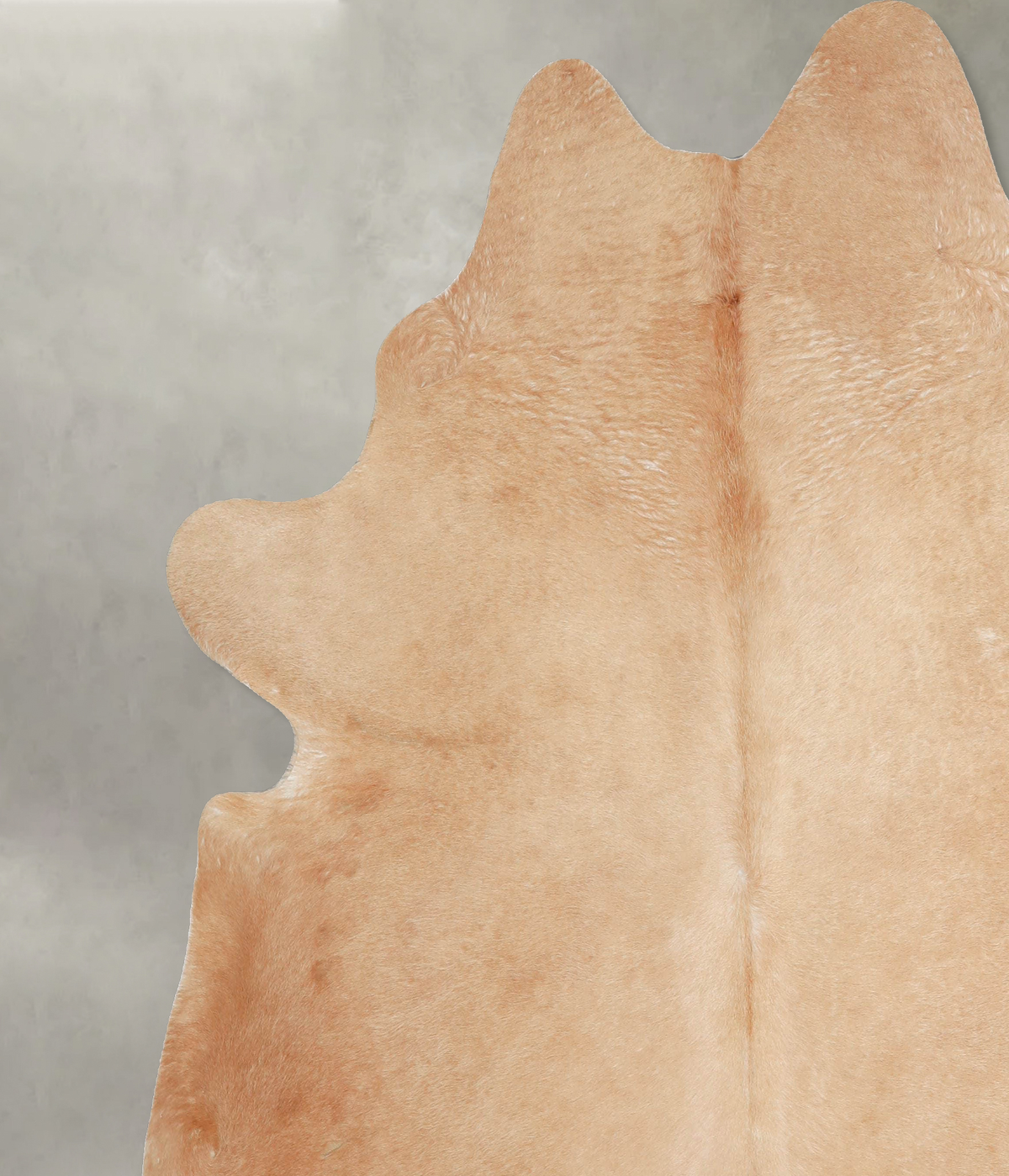 Beige XX-Large Brazilian Cowhide Rug 7'5"H x 7'2"W #A54664 by Hudson Hides