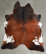 Warm Caramel XX-Large Brazilian Cowhide Rug 8'5"H x 6'11"W #A54666 by Hudson Hides
