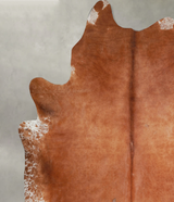 Solid Brown XX-Large Brazilian Cowhide Rug 9'3"H x 7'10"W #A54675 by Hudson Hides