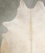 Champagne XX-Large Brazilian Cowhide Rug 7'9"H x 6'7"W #A54679 by Hudson Hides