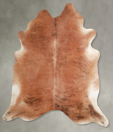 Medium Brindle XX-Large Brazilian Cowhide Rug 7'10"H x 7'2"W #A54682 by Hudson Hides