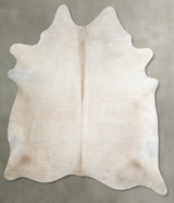 Champagne X-Large Brazilian Cowhide Rug 7'6"H x 6'5"W #A54684 by Hudson Hides