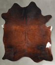Warm Caramel XX-Large Brazilian Cowhide Rug 8'2"H x 6'7"W #A54688 by Hudson Hides