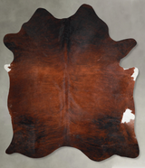 Warm Caramel XX-Large Brazilian Cowhide Rug 8'2"H x 6'7"W #A54688 by Hudson Hides