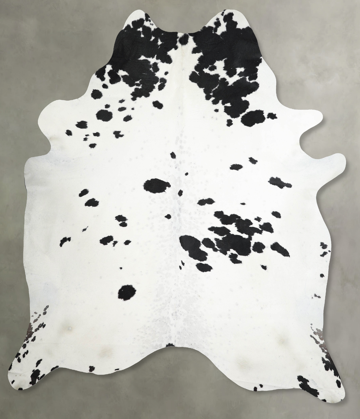 Black and White Cowhide Rug #A54694