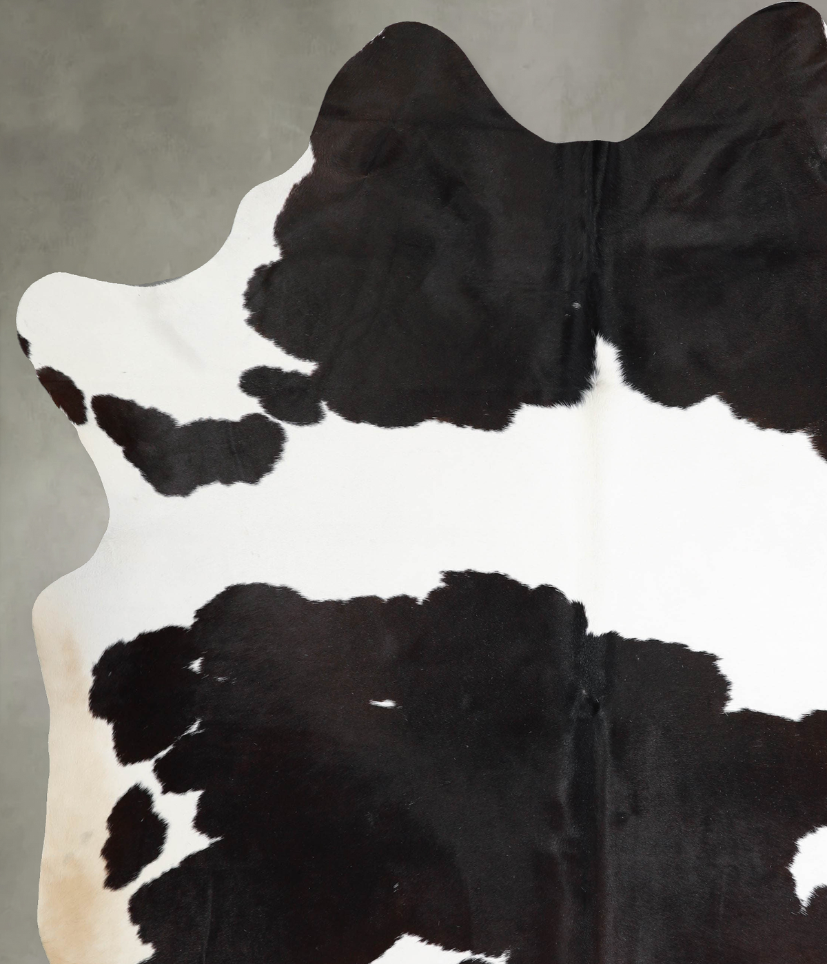 Black and White XX-Large Brazilian Cowhide Rug 8'10"H x 6'11"W #A54698 by Hudson Hides