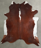 Hereford XX-Large Brazilian Cowhide Rug 8'7"H x 7'4"W #A54702 by Hudson Hides