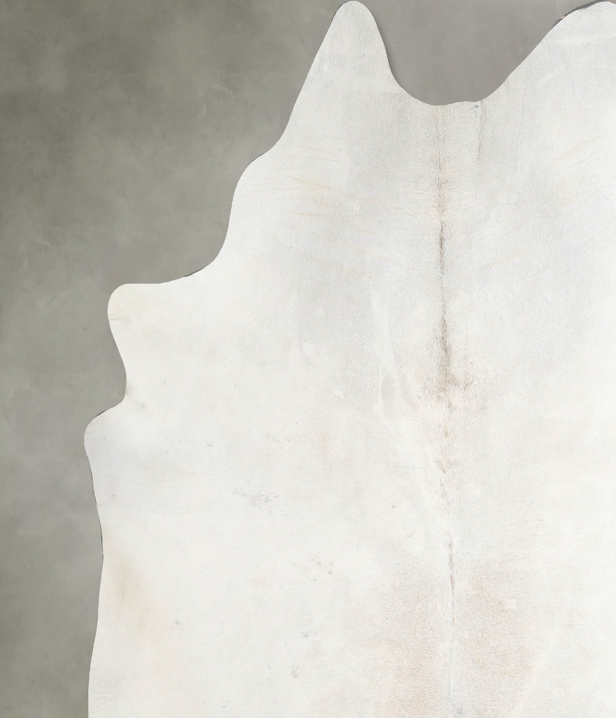 Ivory with Beige XX-Large Brazilian Cowhide Rug 8'7"H x 7'8"W #A54710 by Hudson Hides