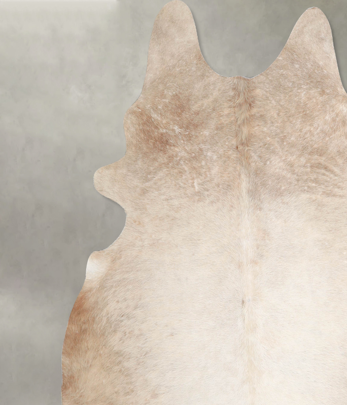 Champagne XX-Large Brazilian Cowhide Rug 7'3"H x 7'2"W #A54717 by Hudson Hides