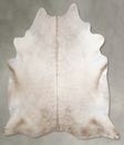 Champagne XX-Large Brazilian Cowhide Rug 8'0"H x 7'9"W #A54720 by Hudson Hides