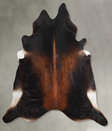 Warm Caramel XX-Large Brazilian Cowhide Rug 8'1"H x 7'10"W #A54726 by Hudson Hides