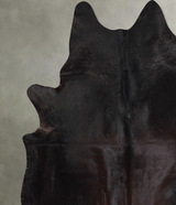 Chocolate XX-Large Brazilian Cowhide Rug 7'9"H x 7'3"W #A54740 by Hudson Hides