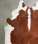 Hereford XX-Large Brazilian Cowhide Rug 7'11"H x 7'2"W #A54742 by Hudson Hides