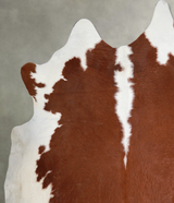 Hereford XX-Large Brazilian Cowhide Rug 8'5"H x 7'7"W #A54758 by Hudson Hides