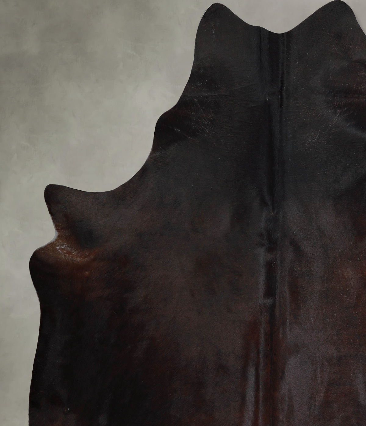 Chocolate X-Large Brazilian Cowhide Rug 7'4"H x 6'6"W #A54768 by Hudson Hides