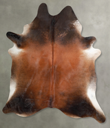 Warm Caramel XX-Large Brazilian Cowhide Rug 8'1"H x 6'6"W #A54769 by Hudson Hides