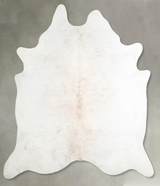 Grey with Beige XX-Large Brazilian Cowhide Rug 8'2"H x 7'0"W #A54770 by Hudson Hides