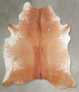 Salt and Pepper Brown X-Large Brazilian Cowhide Rug 7'4"H x 6'5"W #A54778 by Hudson Hides