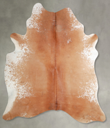 Salt and Pepper Brown X-Large Brazilian Cowhide Rug 7'4"H x 6'5"W #A54778 by Hudson Hides