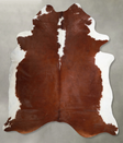Hereford XX-Large Brazilian Cowhide Rug 7'10"H x 7'0"W #A54781 by Hudson Hides