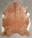 Light Caramel X-Large Brazilian Cowhide Rug 6'6"H x 6'6"W #A54790 by Hudson Hides