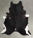 Black and White XX-Large Brazilian Cowhide Rug 7'9"H x 6'8"W #A54793 by Hudson Hides