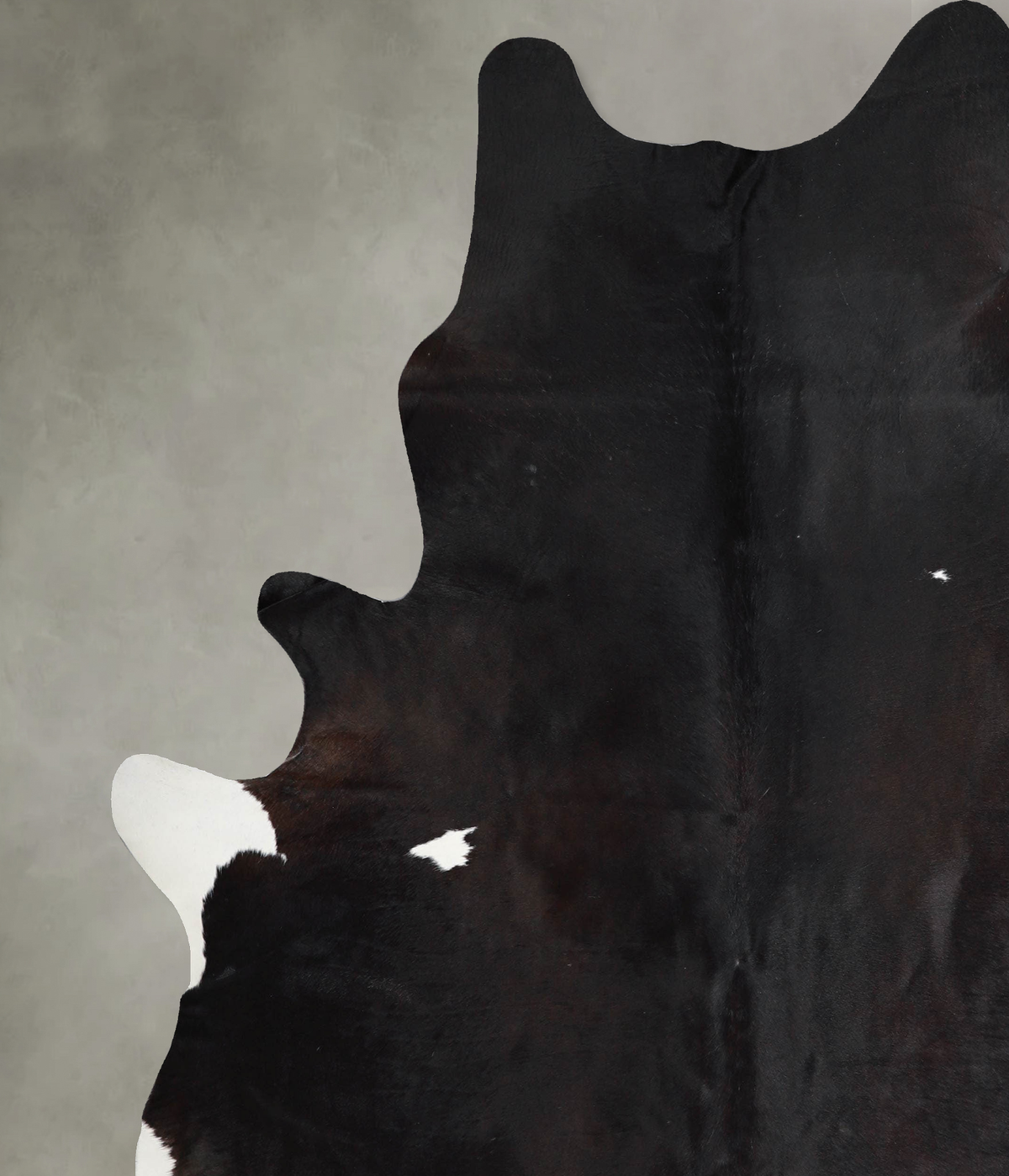 Black and White XX-Large Brazilian Cowhide Rug 7'9"H x 6'8"W #A54793 by Hudson Hides