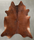 Medium Brindle XX-Large Brazilian Cowhide Rug 7'10"H x 7'5"W #A54797 by Hudson Hides