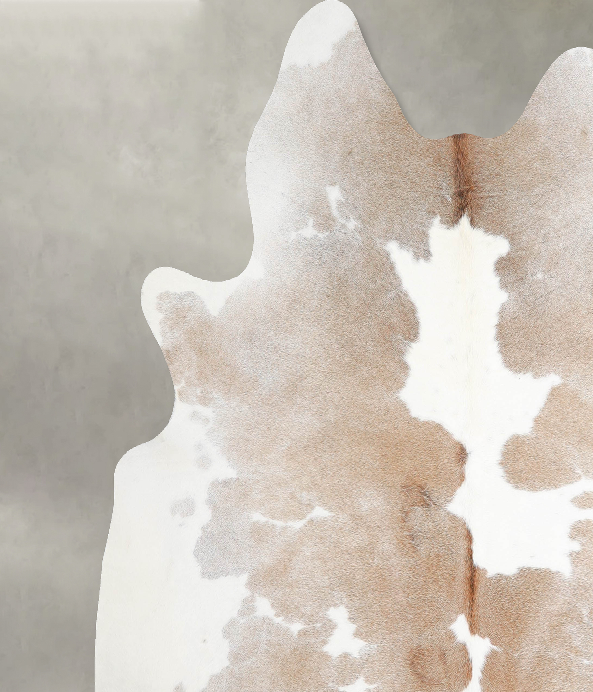 Light Caramel XX-Large Brazilian Cowhide Rug 7'7"H x 6'9"W #A54798 by Hudson Hides