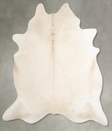 Champagne XX-Large Brazilian Cowhide Rug 7'6"H x 6'8"W #A54799 by Hudson Hides