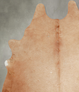 Solid Brown XX-Large Brazilian Cowhide Rug 7'10"H x 6'4"W #A54813 by Hudson Hides