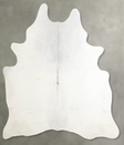 Light Grey XX-Large Brazilian Cowhide Rug 7'11"H x 6'6"W #A54820 by Hudson Hides