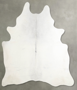 Light Grey XX-Large Brazilian Cowhide Rug 7'11"H x 6'6"W #A54820 by Hudson Hides