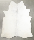 Light Grey X-Large Brazilian Cowhide Rug 7'5"H x 6'5"W #A54834 by Hudson Hides