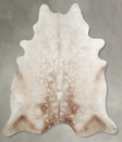 Champagne XX-Large Brazilian Cowhide Rug 8'0"H x 7'4"W #A54858 by Hudson Hides