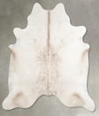 Champagne X-Large Brazilian Cowhide Rug 6'11"H x 6'9"W #A54859 by Hudson Hides