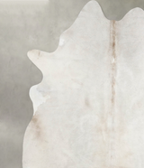 Champagne XX-Large Brazilian Cowhide Rug 7'7"H x 7'2"W #A54860 by Hudson Hides