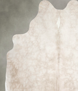 Champagne Large Brazilian Cowhide Rug 6'6"H x 5'8"W #A54865 by Hudson Hides