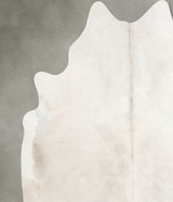 Champagne XX-Large Brazilian Cowhide Rug 7'3"H x 7'1"W #A54873 by Hudson Hides