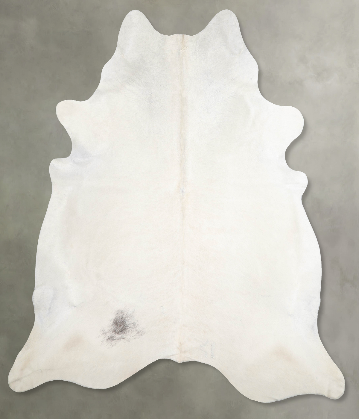 Solid White Cowhide Rug #A54875