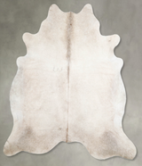 Champagne XX-Large Brazilian Cowhide Rug 7'4"H x 7'1"W #A54876 by Hudson Hides