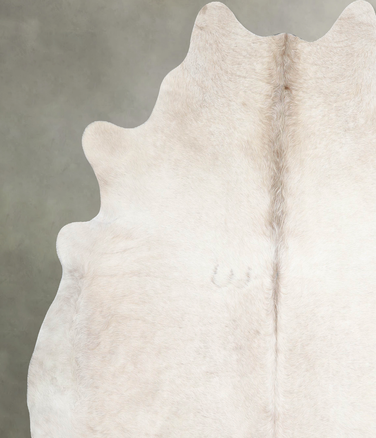 Champagne XX-Large Brazilian Cowhide Rug 7'4"H x 7'1"W #A54876 by Hudson Hides