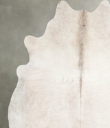 Champagne XX-Large Brazilian Cowhide Rug 7'4"H x 7'1"W #A54876 by Hudson Hides