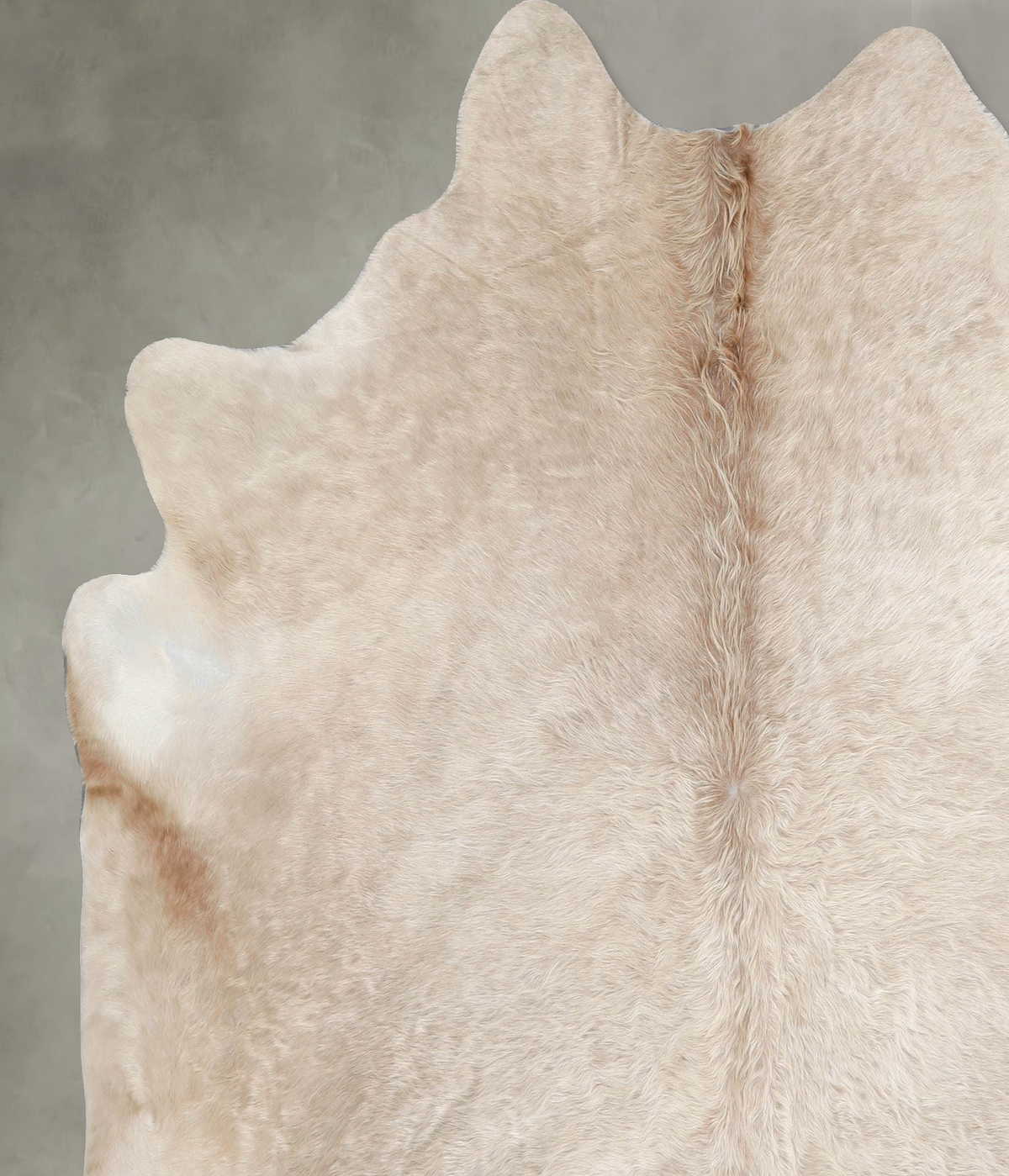 Champagne X-Large Brazilian Cowhide Rug 6'9"H x 6'9"W #A54888 by Hudson Hides