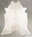 Champagne XX-Large Brazilian Cowhide Rug 7'8"H x 6'11"W #A54889 by Hudson Hides