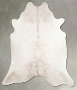 Champagne XX-Large Brazilian Cowhide Rug 7'8"H x 6'11"W #A54889 by Hudson Hides