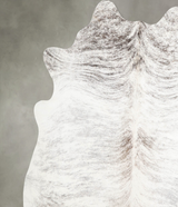 Grey Brindle XX-Large Brazilian Cowhide Rug 6'11"H x 7'3"W #A54891 by Hudson Hides
