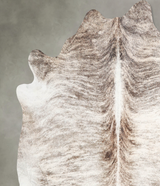 Light Brindle X-Large Brazilian Cowhide Rug 7'0"H x 7'0"W #A54892 by Hudson Hides