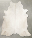 Champagne X-Large Brazilian Cowhide Rug 7'4"H x 6'6"W #A54899 by Hudson Hides