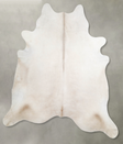 Champagne XX-Large Brazilian Cowhide Rug 8'0"H x 7'2"W #A54900 by Hudson Hides